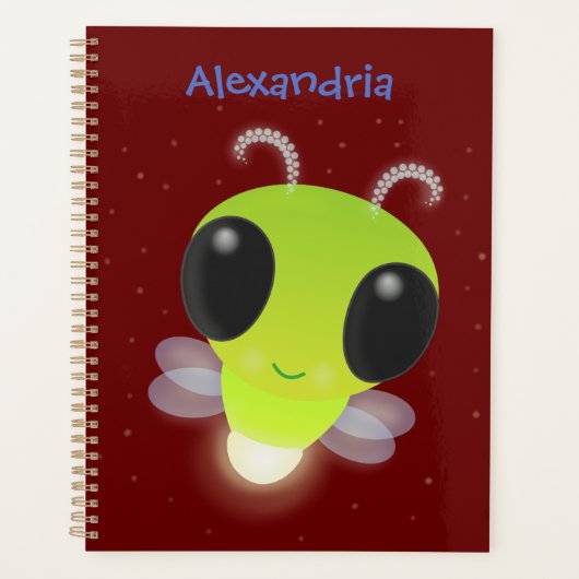 Gloed van de klap de firefly illustratie van de ca planner (Voorkant)