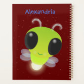Gloed van de klap de firefly illustratie van de ca planner (Achterkant)