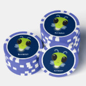 Gloed van de klap de firefly illustratie van de ca poker chips (Opstapeling)