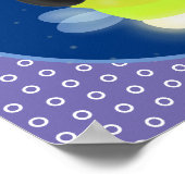 Gloed van de klap de firefly illustratie van de ca poster (Hoek)