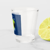 Gloed van de klap de firefly illustratie van de ca shot glas (Rechts)