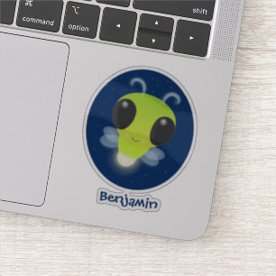 Gloed van de klap de firefly illustratie van de ca sticker