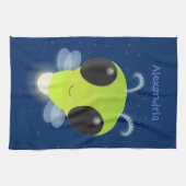 Gloed van de klap de firefly illustratie van de ca theedoek (Horizontaal)