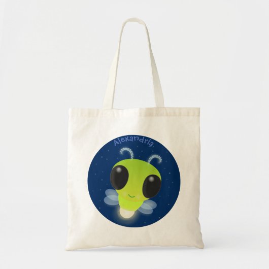Gloed van de klap de firefly illustratie van de ca tote bag (Voorkant)