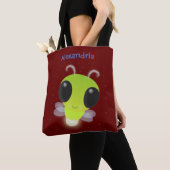 Gloed van de klap de firefly illustratie van de ca tote bag (Dichtbij)