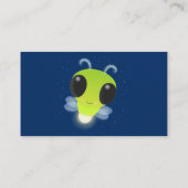 Gloed van de klap de firefly illustratie van de ca visitekaartje (Achterkant)