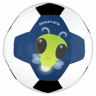 Gloed van de klap de firefly illustratie van de ca voetbal
