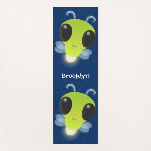 Gloed van de klap de firefly illustratie van de ca yogamat (Voorkant)