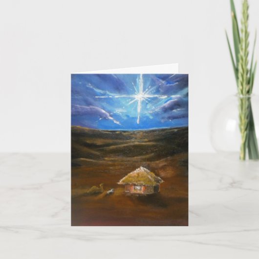 Gloed van het Seizoen Feestdagen Kaart (Voorkant)