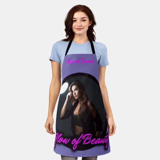 Gloed van schoonheid schort (Gedragen)
