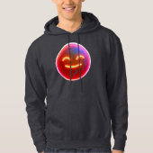 Gloed van Vreugde: Digitale Emoticon Hoodie (Voorkant)