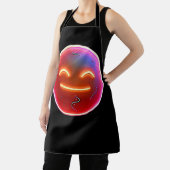 Gloed van Vreugde: Digitale Emoticon Schort (Insitu)