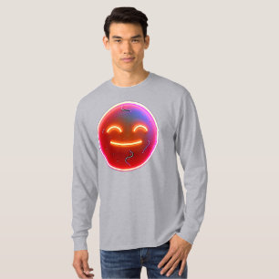 Gloed van Vreugde: Digitale Emoticon T-shirt