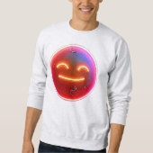 Gloed van Vreugde: Digitale Emoticon Trui (Voorkant)