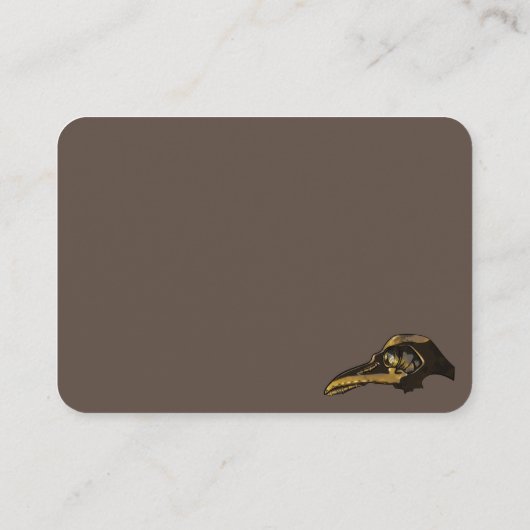 gloed visitekaartje (Achterkant)