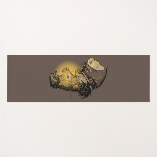 gloed yogamat (Voorkant (horizontaal))