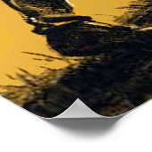  gloedbeeld Poster afdrukken (Hoek)