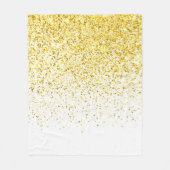 Gloedgradiëntpatroon 1 fleece deken (Voorkant)