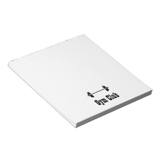 Gloedgymzaal Notitieblok (Schuin)