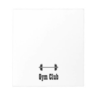 Gloedgymzaal Notitieblok
