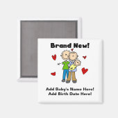  gloednieuwe babymagneet magneet (Voorkant / Achterkant)