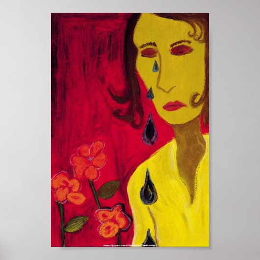 gloednieuwe pijn poster (Voorkant)