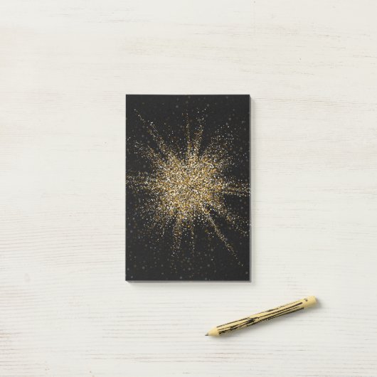 Gloedster 1 post-it® notes (Op bureau)