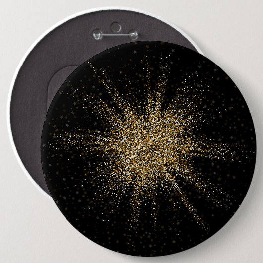 Gloedster 1 ronde button 6,0 cm (Voorkant /achterkant)