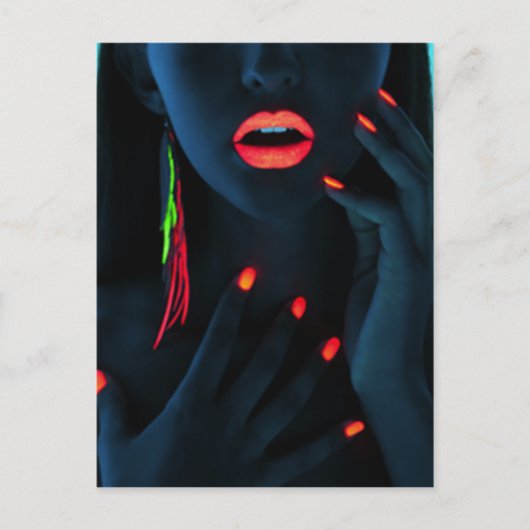 gloei briefkaart (Voorkant)