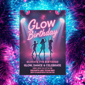 Gloei, Dans & Feest Kinderen Kaart
