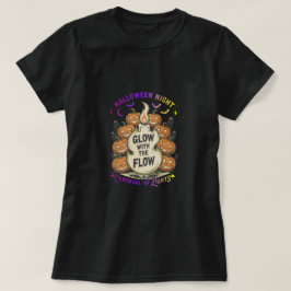 Gloei mee met de flow t-shirt