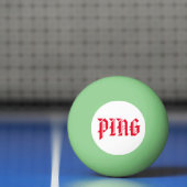 Gloei Pingpongbal (Net)