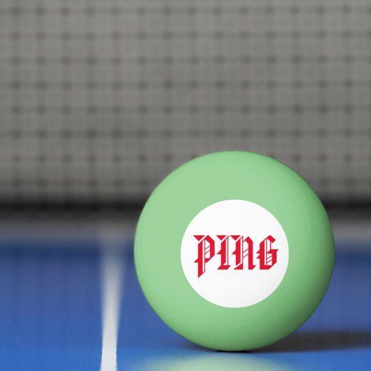 Gloei Pingpongbal (Net)