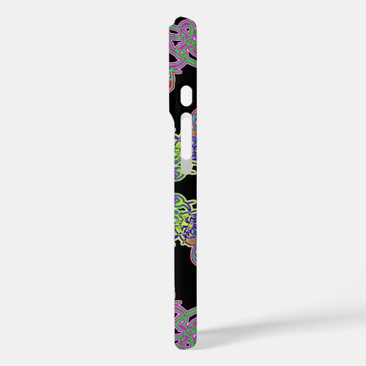 Gloei-spectra-glyfeem Case-Mate iPhone Case (Achterkant / Links)