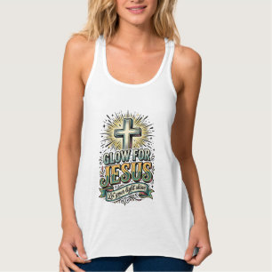 Gloei Voor Jezus Vintage Christelijk Kruis Shirt
