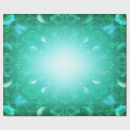 gloeibubbel cadeaupapier (Vlak)