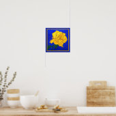 gloeien poster (Keuken)