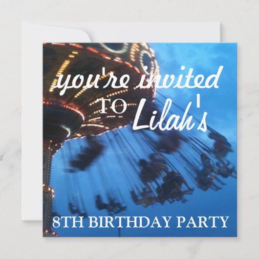 gloeien; uitnodiging voor strandwedstrijd (Voorkant)