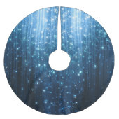 Gloeiend Abstract: verlichte achtergrondkunst. Kerstboom Rok (Voorkant)