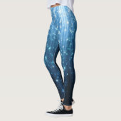 Gloeiend Abstract: verlichte achtergrondkunst. Leggings (Links)