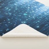 Gloeiend Abstract: verlichte achtergrondkunst. Sherpa Deken (3/4)