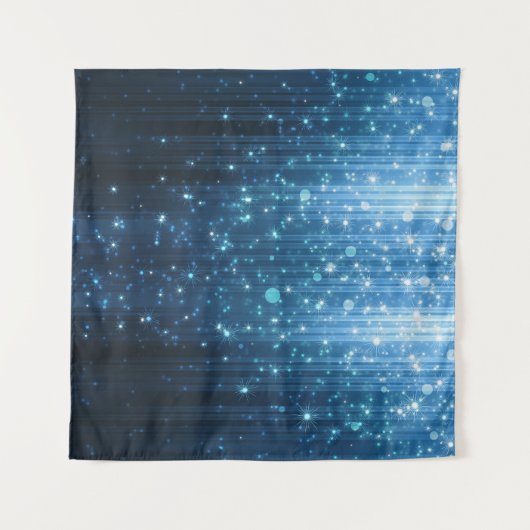 Gloeiend Abstract: verlichte achtergrondkunst. Wandkleed (Voorkant (horizontaal))