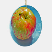 Gloeiend Apple Keramisch Ornament (Rechts)