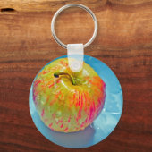 Gloeiend Apple Sleutelhanger (Voorkant)