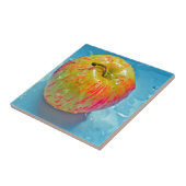 Gloeiend Apple Tegeltje (Zijkant)