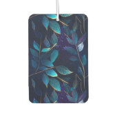 Gloeiend Blauw Blauw Bladeren Luchtverfrisser (Voorkant)