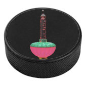  gloeiend bubbellicht hockey puck (3/4)