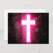 Gloeiend Cross Briefkaart (Voorkant / Achterkant)