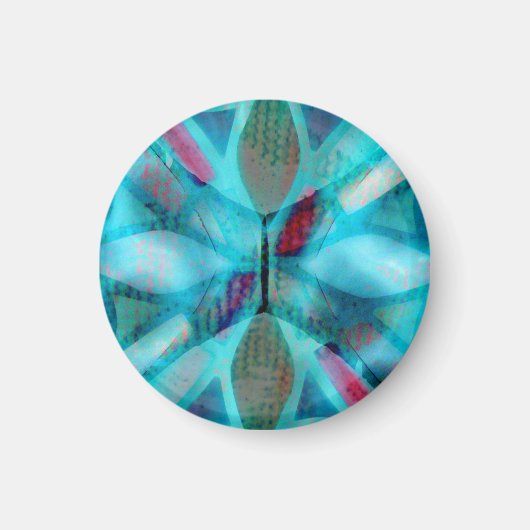 gloeiend glas magneet (Voorkant)