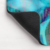 gloeiend glas muismat (Hoek)